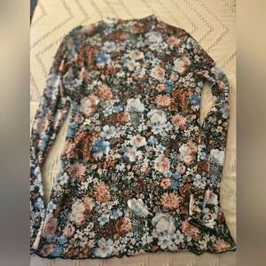 Floral Sheer Blouse